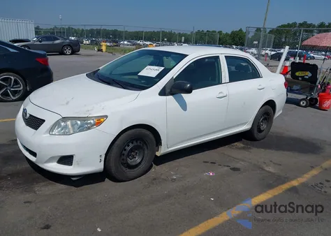 2009 Toyota Corolla из США, поврежденный, VIN 1NXBU40E69Z090434